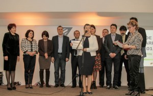 Echipa de Voluntari OMV Petrom la Gala Nationala a Voluntarilor 2015