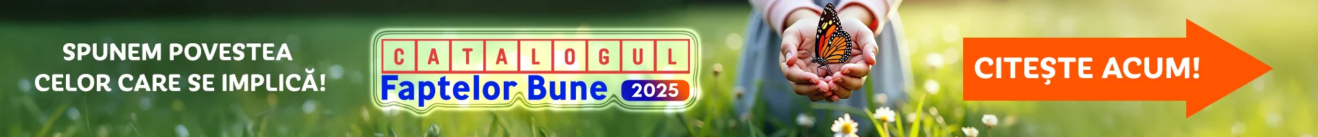 Banner Catalogul Faptelor Bune - 2025